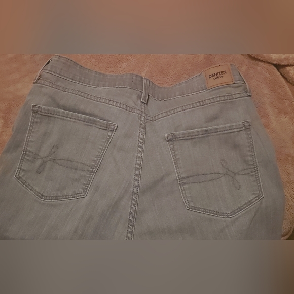 🌕 NWOT Levi's Gray Denizen High Rise Skinny Jeans Size W32 L30 - Picture 6 of 10